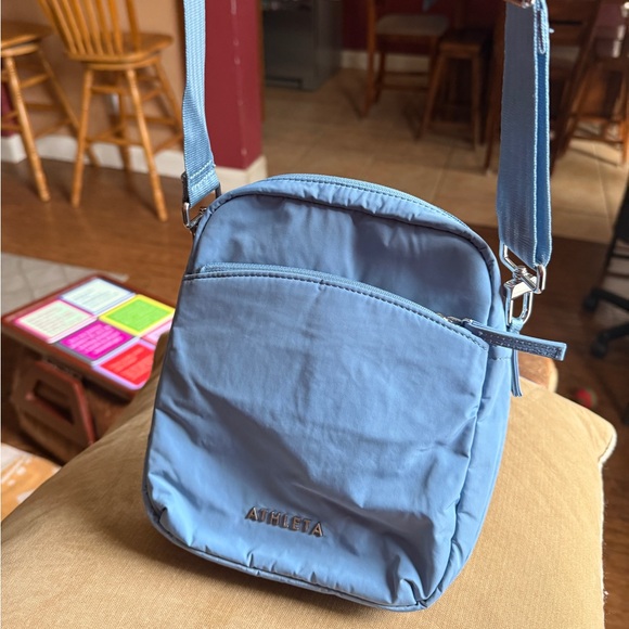 Athleta Light Blue Crossbody Bag - Picture 9 of 12